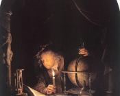 格里特 道 : Astronomer by Candlelight